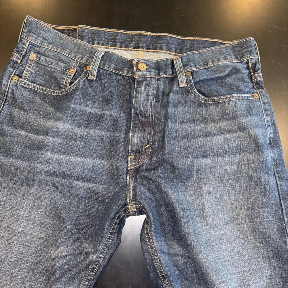 LEVI'S 569 JEANS Loose Straight Blue Y2K Skater VintageStyle Streetwear Relaxed